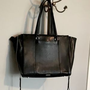 Rebecca Minkoff Large Moto Tote Black - Leather - Very Good Condition